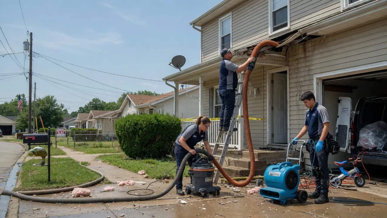 Water Damage Restoration in Town Creek, AL near me